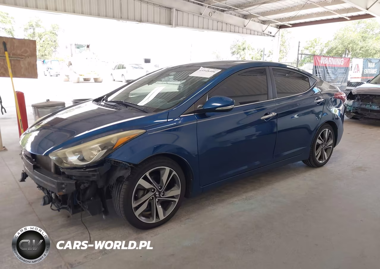 2014 Hyundai Elantra Limited VIN:KMHDH4AE6EU084753 - 2