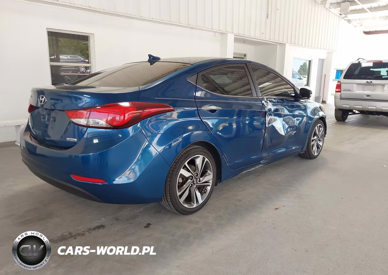 2014 Hyundai Elantra Limited VIN:KMHDH4AE6EU084753 - 4