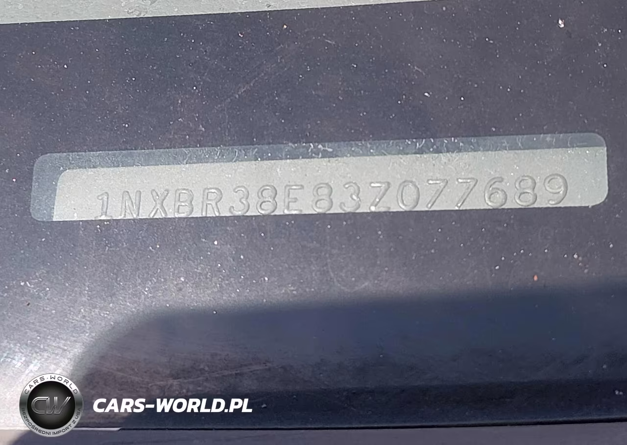 2003 Toyota Corolla Le VIN:1NXBR38E83Z077689 - 9