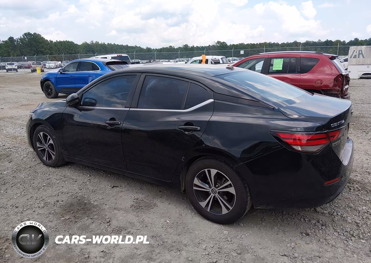 2021 Nissan Sentra Sv Xtronic Cvt VIN:3N1AB8CV3MY235656 - 14