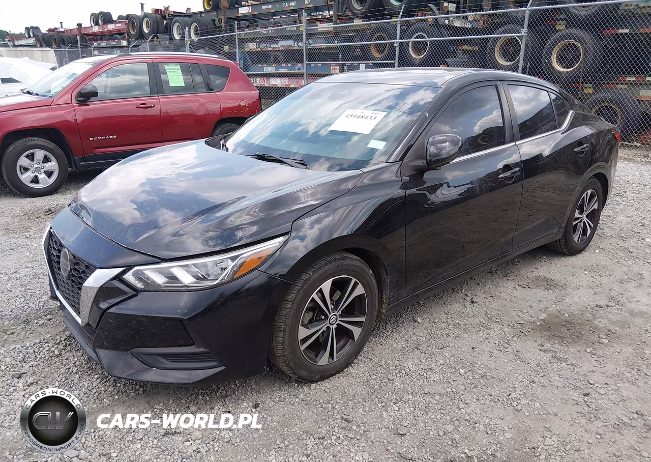2021 Nissan Sentra Sv Xtronic Cvt VIN:3N1AB8CV3MY235656 - 2