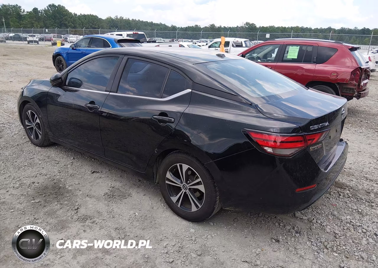 2021 Nissan Sentra Sv Xtronic Cvt VIN:3N1AB8CV3MY235656 - 3