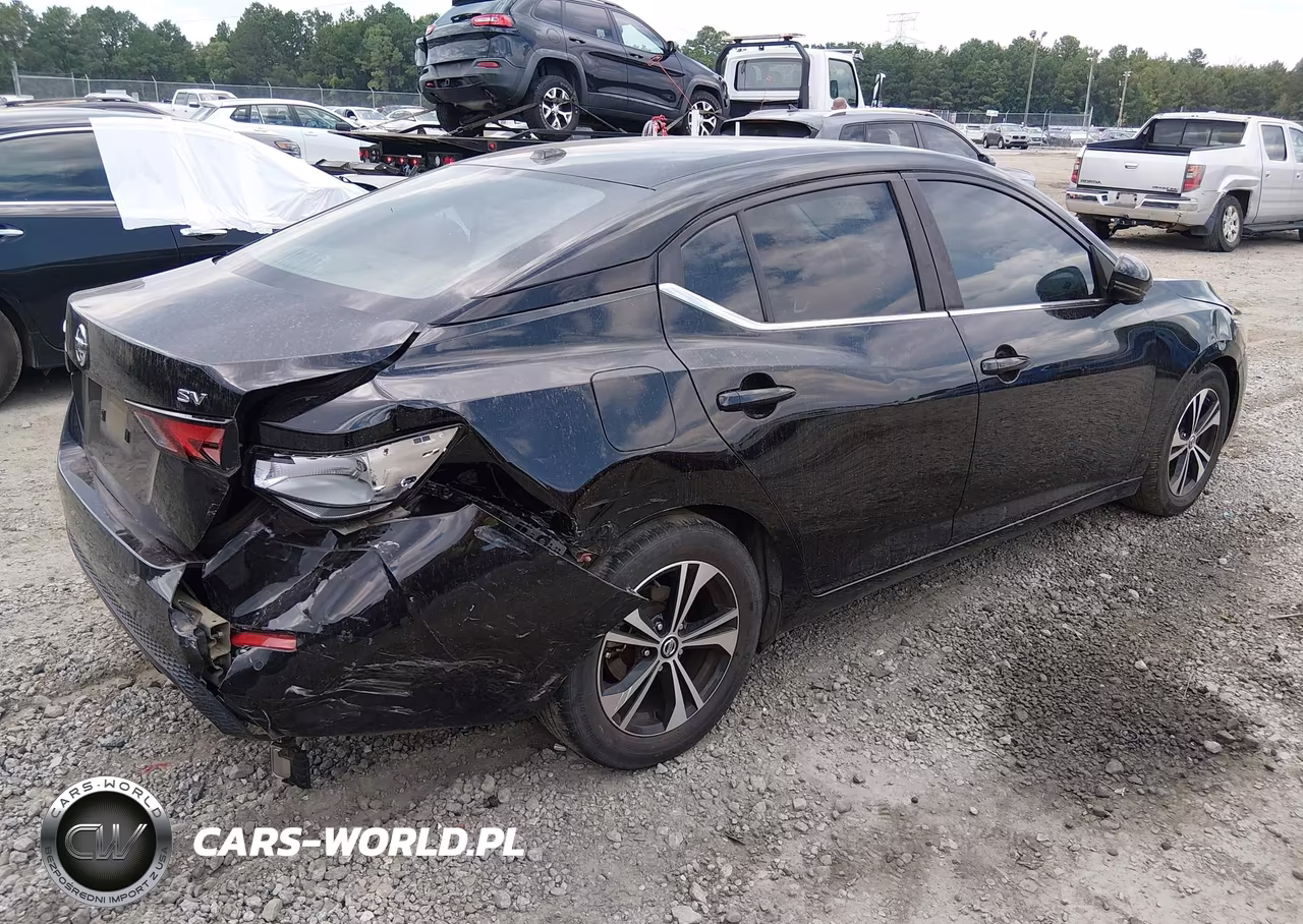 2021 Nissan Sentra Sv Xtronic Cvt VIN:3N1AB8CV3MY235656 - 4