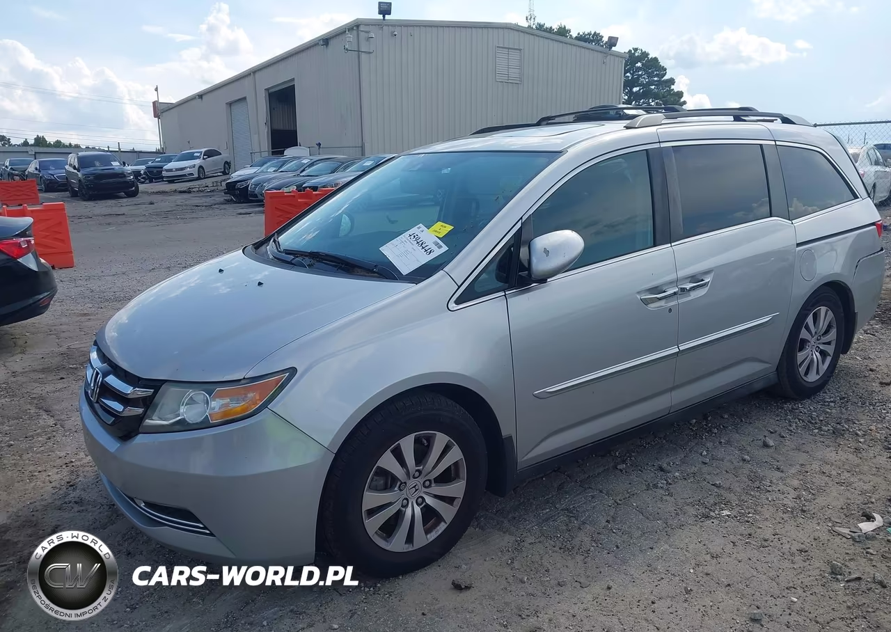 2014 Honda Odyssey Ex-L VIN:5FNRL5H62EB120623 - 2