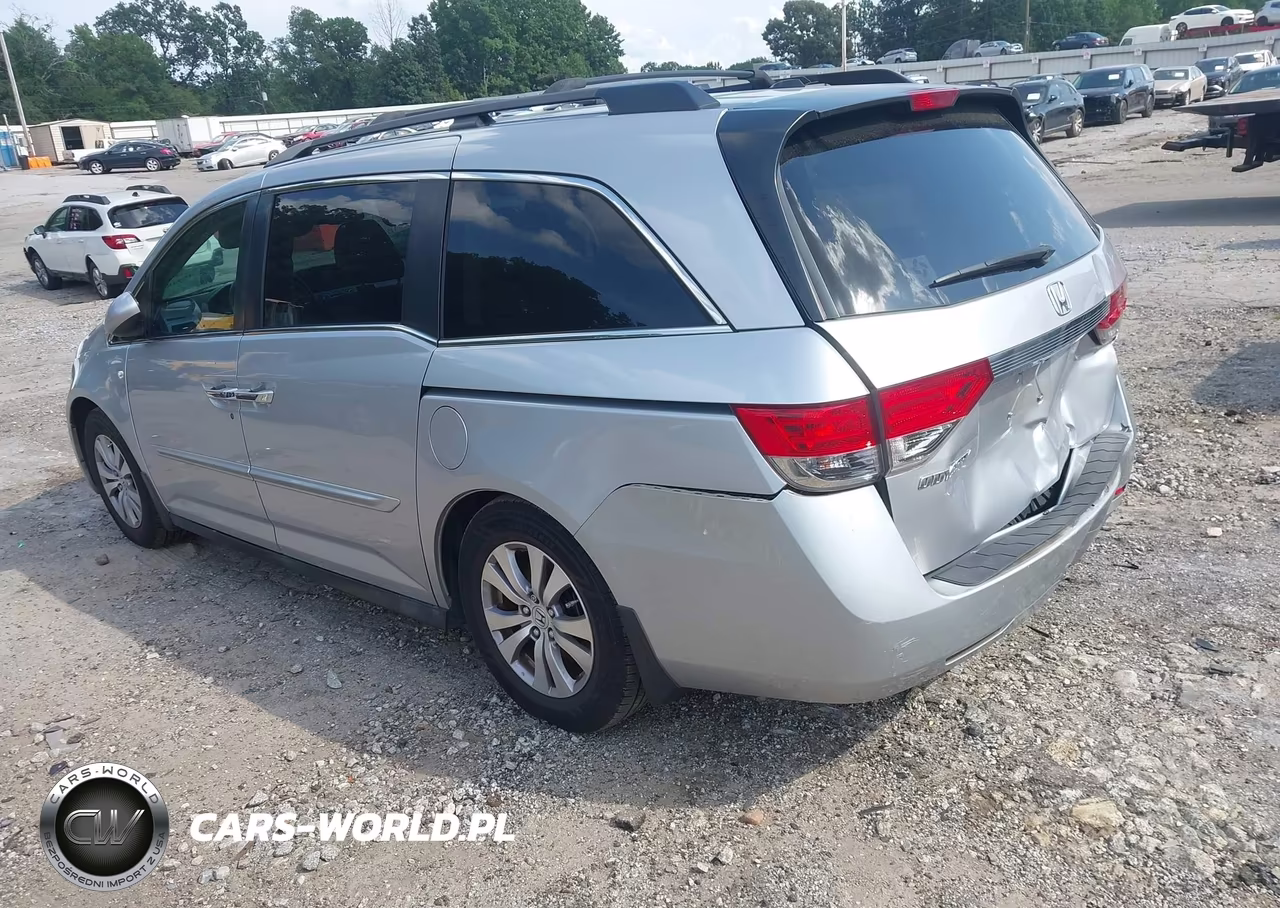 2014 Honda Odyssey Ex-L VIN:5FNRL5H62EB120623 - 3