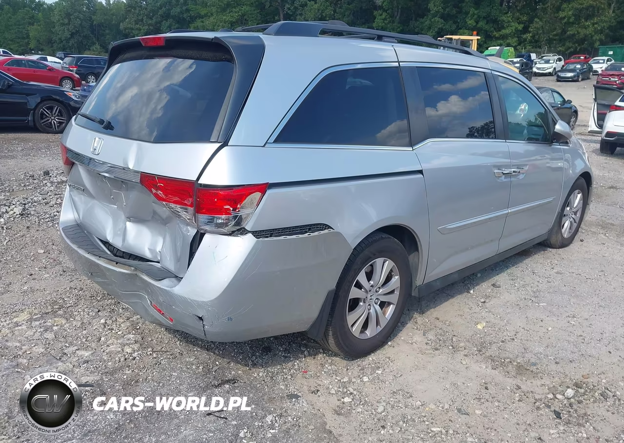 2014 Honda Odyssey Ex-L VIN:5FNRL5H62EB120623 - 4
