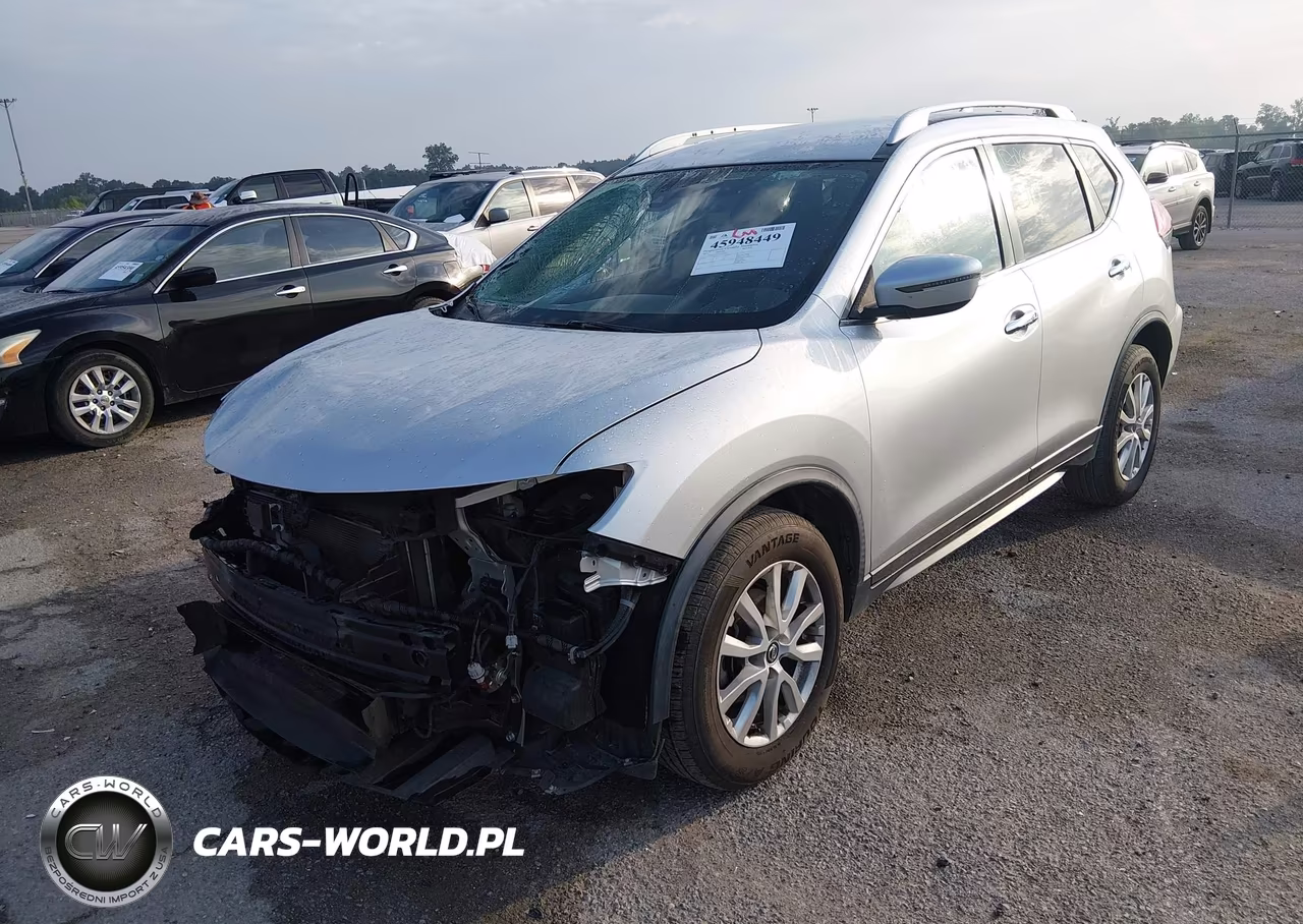 2019 Nissan Rogue Sv VIN:KNMAT2MT7KP528642 - 2