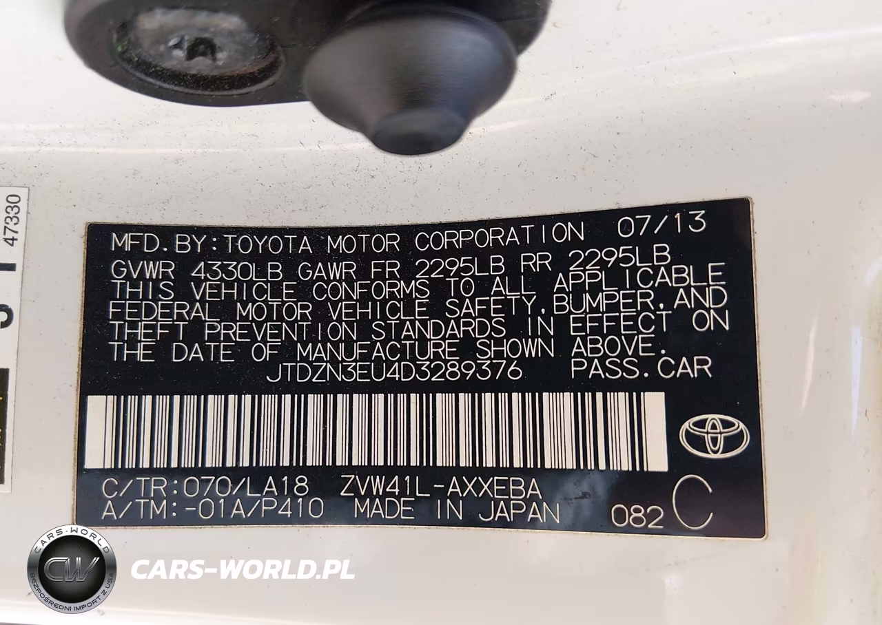 2013 Toyota Prius V Five VIN:JTDZN3EU4D3289376 - 9