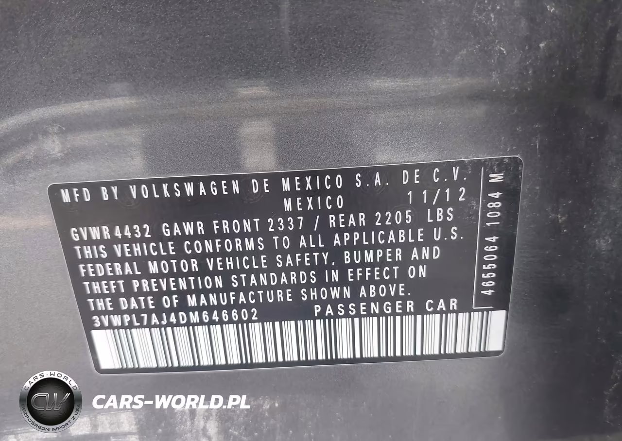 2013 Volkswagen Jetta Tdi VIN:3VWPL7AJ4DM646602 - 9