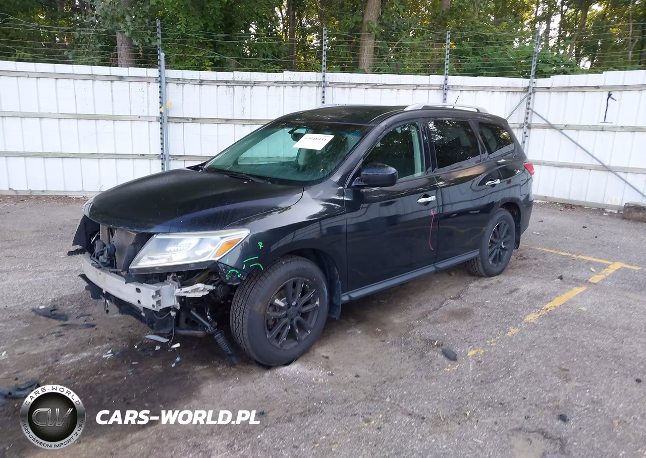 2016 Nissan Pathfinder Platinum-S-Sl-Sv VIN:5N1AR2MM9GC620773 - 2