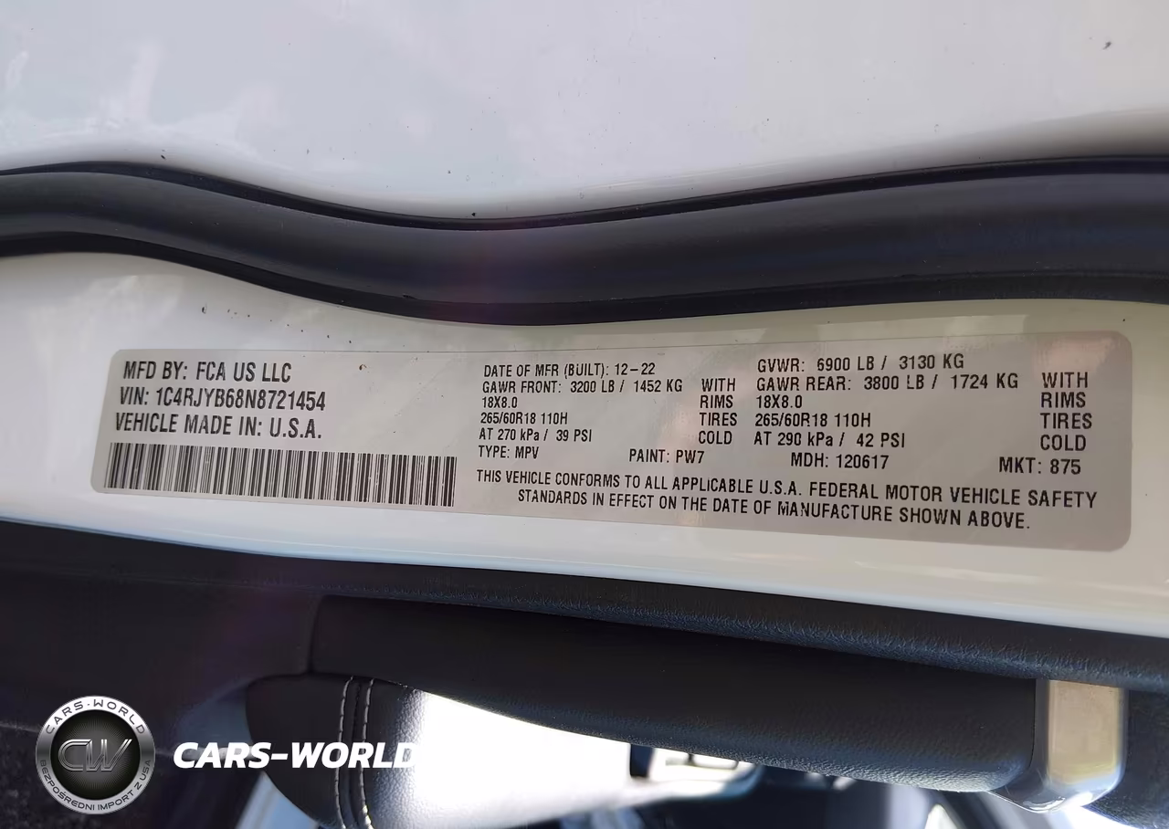 2022 Jeep Grand Cherokee 4Xe Limited 4X4 VIN:1C4RJYB68N8721454 - 9