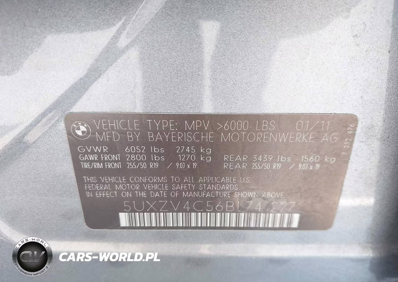 2011 BMW X5 xDrive35I-xDrive35I Premium-xDrive35I Sport Activity VIN:5UXZV4C56BL741227 - 9