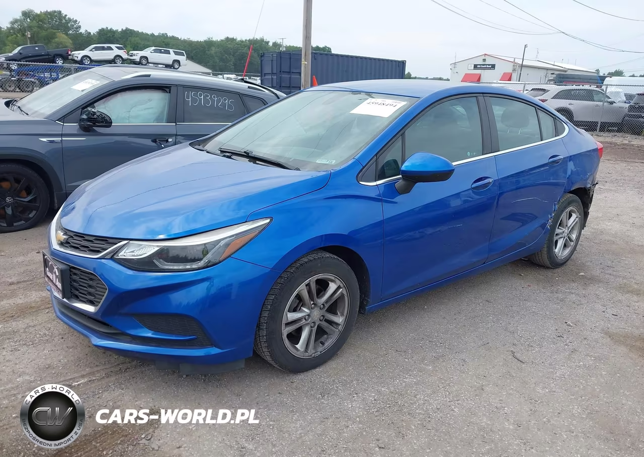 2016 Chevrolet Cruze Lt Auto VIN:1G1BE5SM6G7302149 - 2