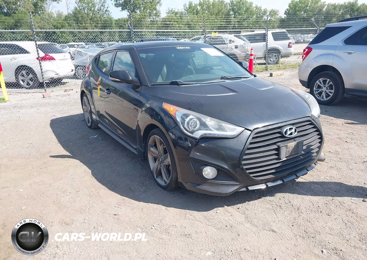 2014 Hyundai Veloster Turbo W-Blue