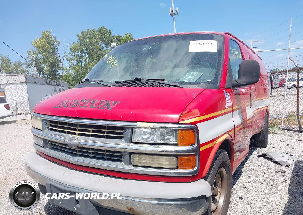 2002 Chevrolet Express VIN:1GCHG35R721143208 - 2