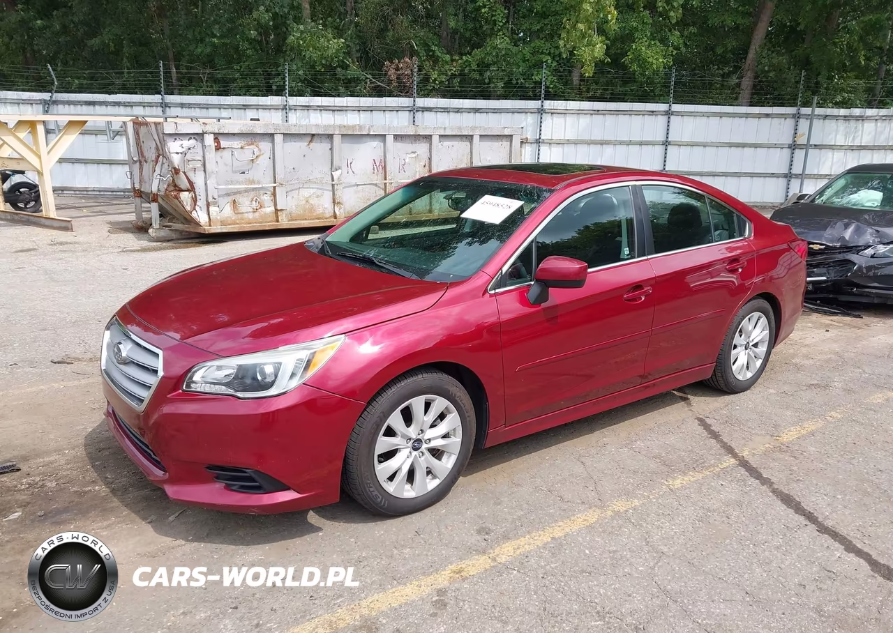 2015 Subaru Legacy 2.5I Premium VIN:4S3BNBE61F3069127 - 2