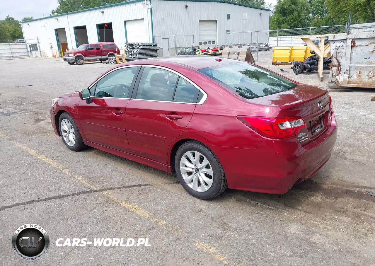 2015 Subaru Legacy 2.5I Premium VIN:4S3BNBE61F3069127 - 3