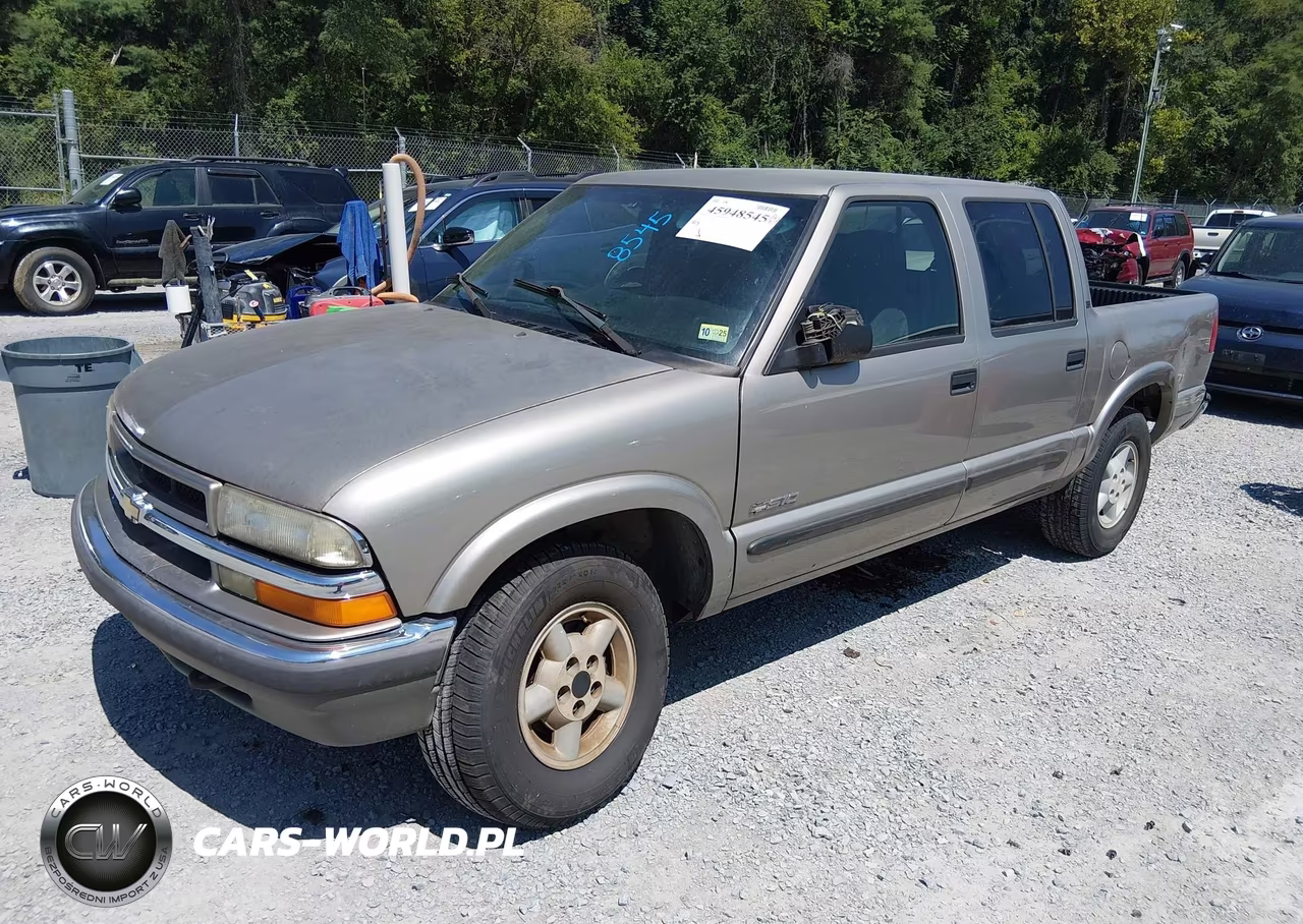 2002 Chevrolet S-10 Ls VIN:1GCDT13W32K177065 - 2