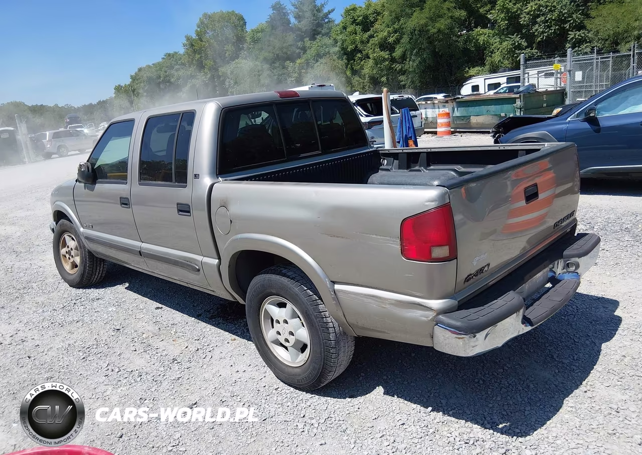 2002 Chevrolet S-10 Ls VIN:1GCDT13W32K177065 - 3