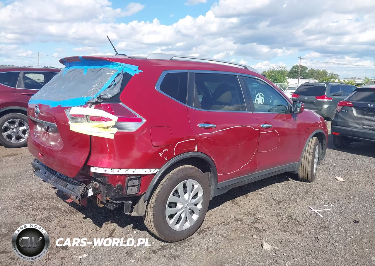 2016 Nissan Rogue S VIN:KNMAT2MV9GP715292 - 4
