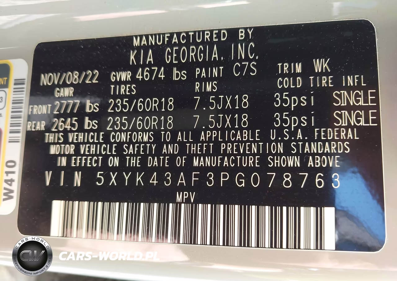 2023 Kia Sportage Sx VIN:5XYK43AF3PG078763 - 9