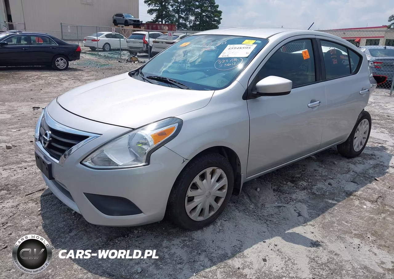 2017 Nissan Versa 1.6 Sv VIN:3N1CN7AP2HL890599 - 2
