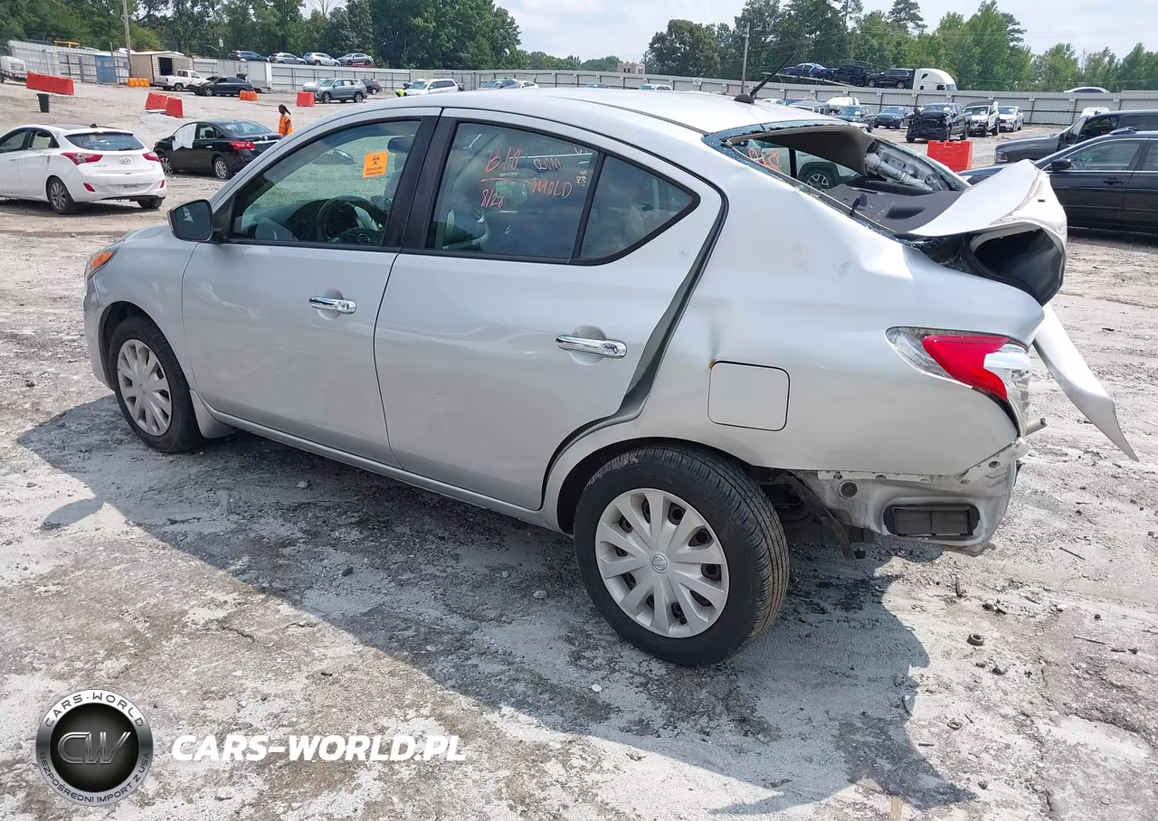 2017 Nissan Versa 1.6 Sv VIN:3N1CN7AP2HL890599 - 3