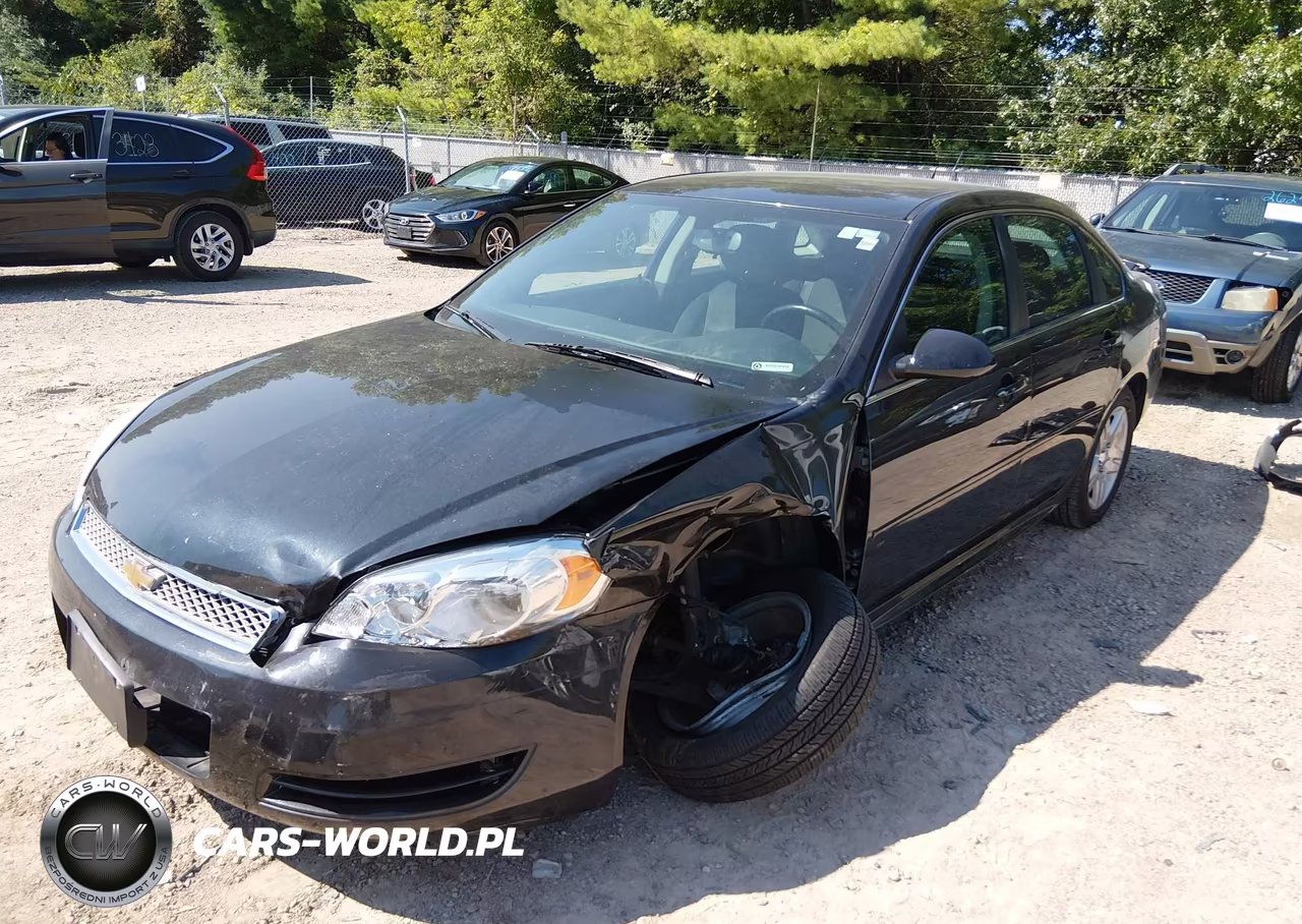 2012 Chevrolet Impala Lt VIN:2G1WB5E37C1137216 - 2