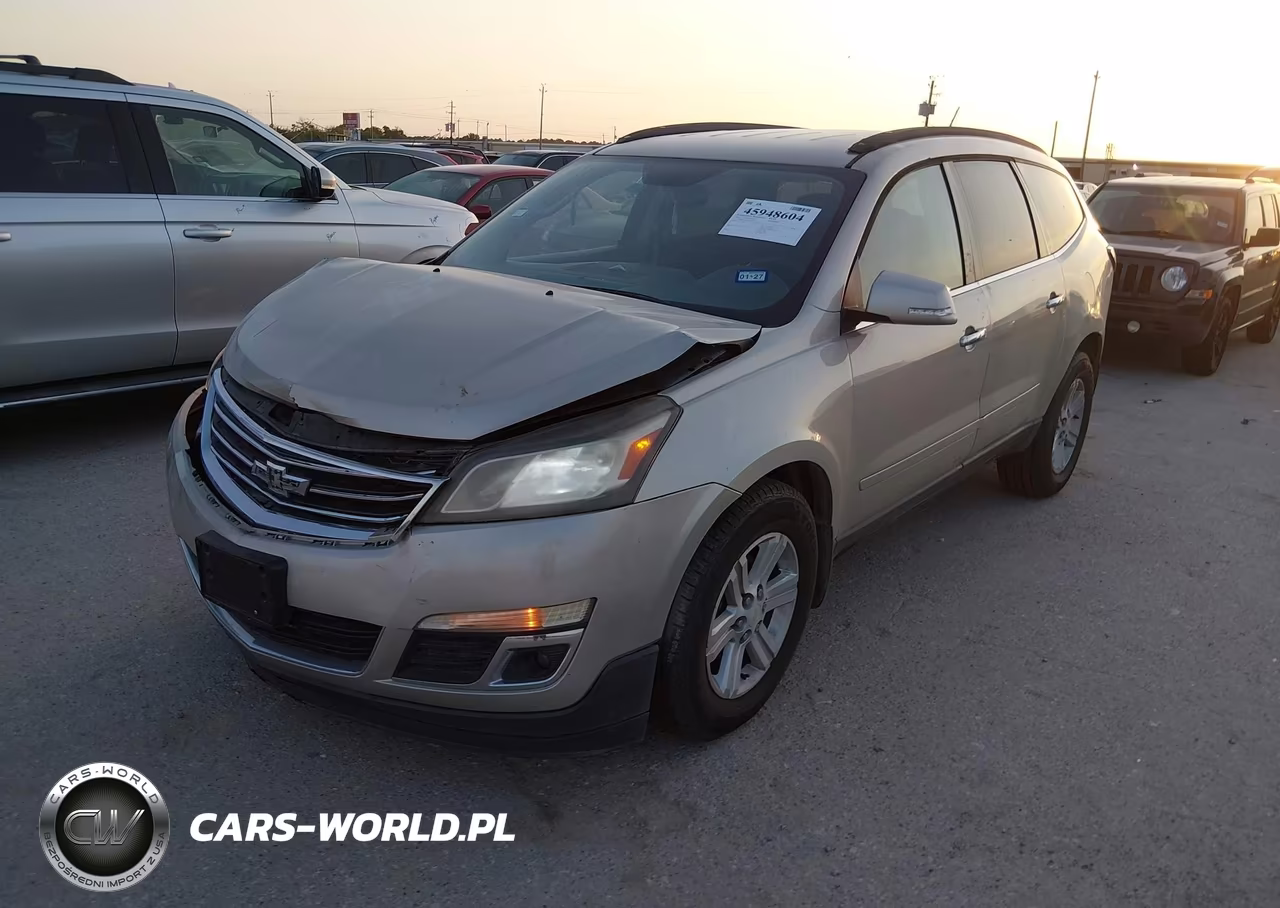 2013 Chevrolet Traverse 2Lt VIN:1GNKRJKDXDJ232083 - 2