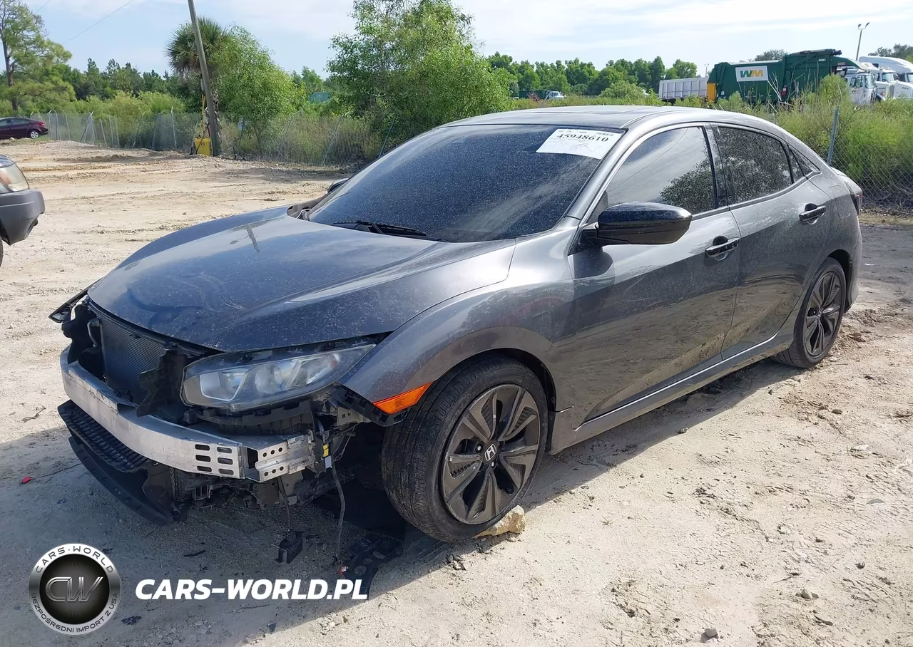 2019 Honda Civic Ex VIN:SHHFK7H68KU224156 - 2