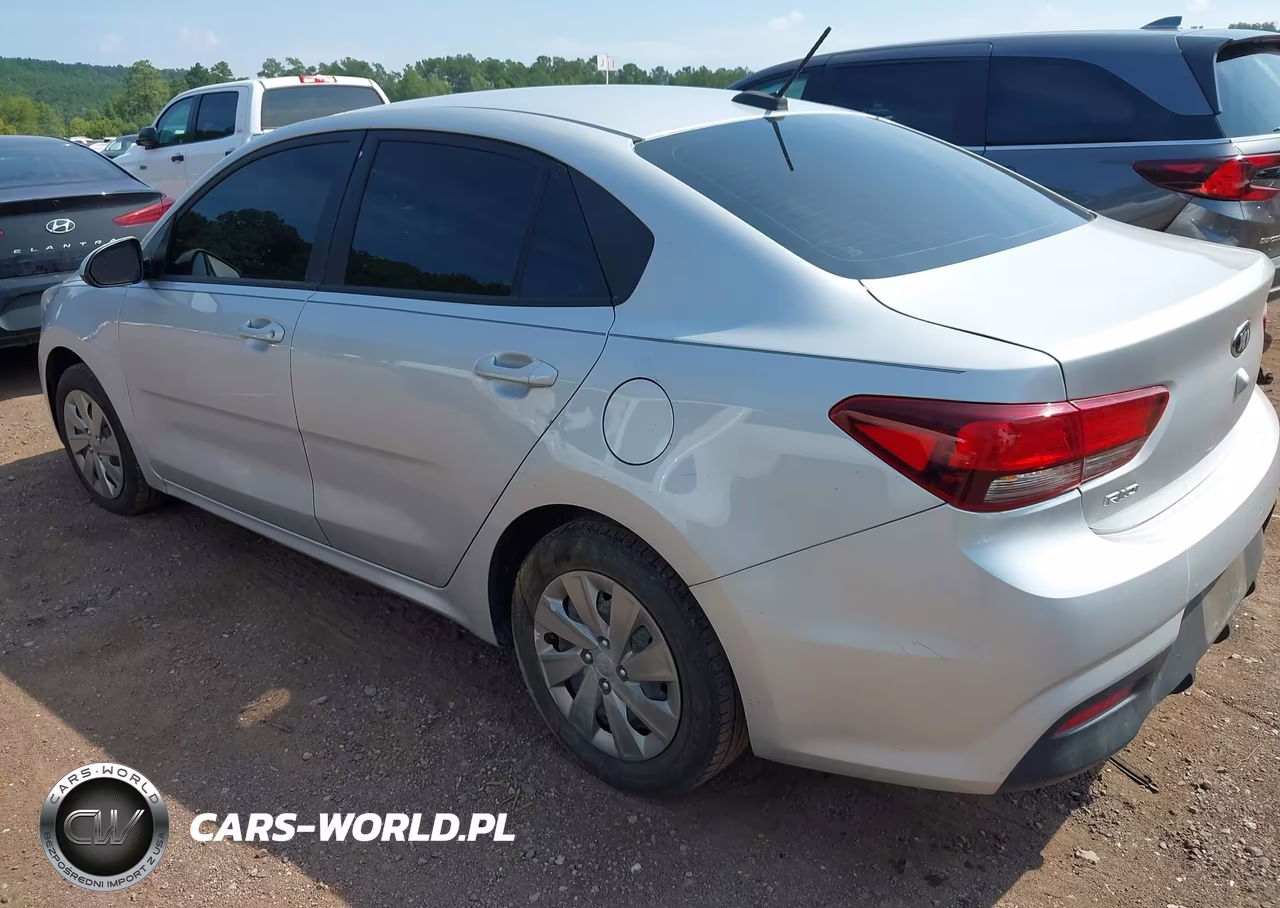 2020 Kia Rio Lx VIN:3KPA24ADXLE338962 - 3