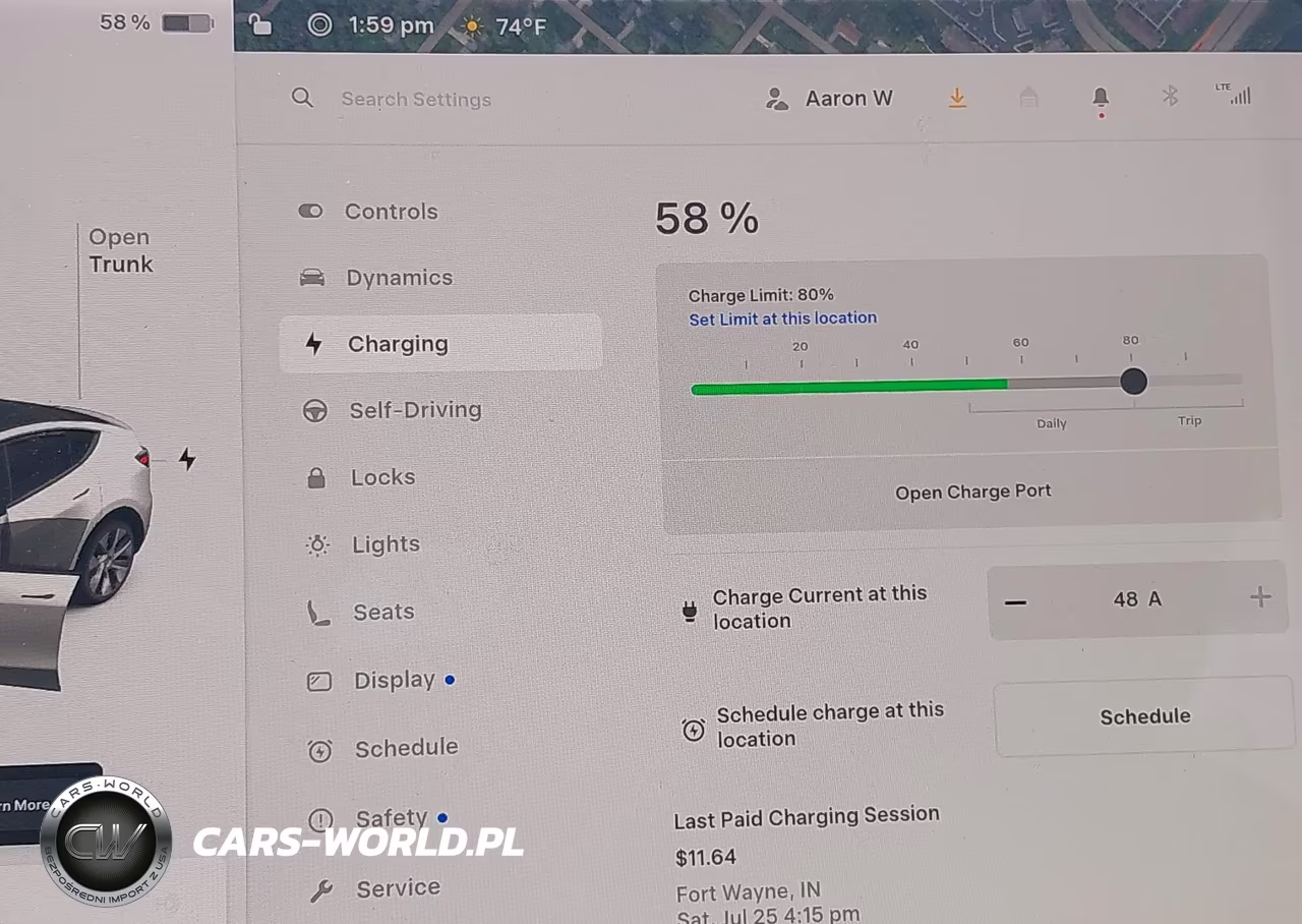 2021 Tesla Model Y Long Range Dual Motor All-Wheel Drive VIN:5YJYGDEEXMF190357 - 17