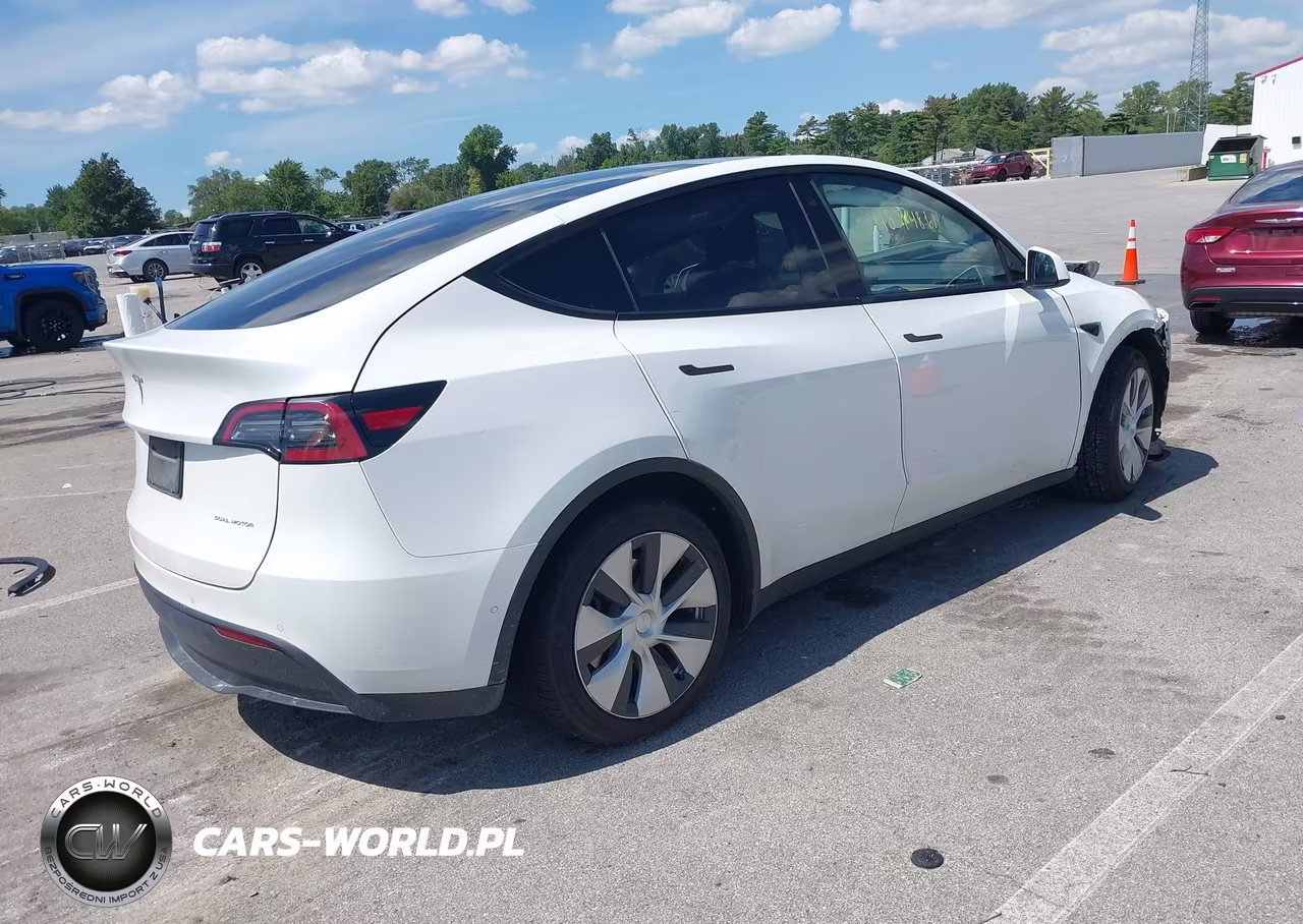 2021 Tesla Model Y Long Range Dual Motor All-Wheel Drive VIN:5YJYGDEEXMF190357 - 4