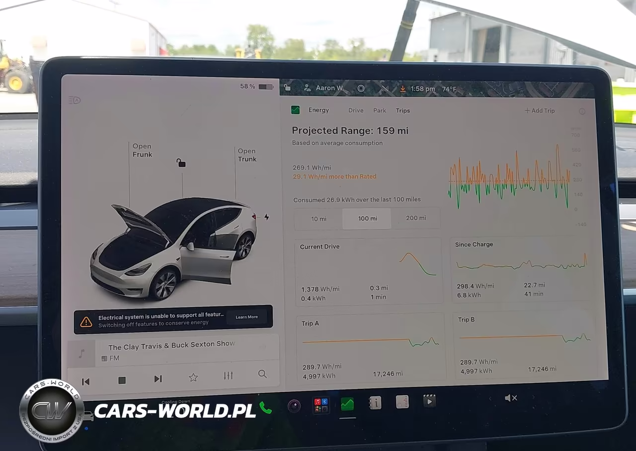 2021 Tesla Model Y Long Range Dual Motor All-Wheel Drive VIN:5YJYGDEEXMF190357 - 7