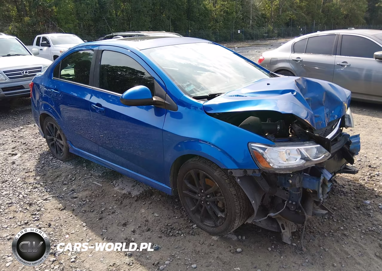 2018 Chevrolet Sonic Lt Auto VIN:1G1JD5SB1J4102124 - 1