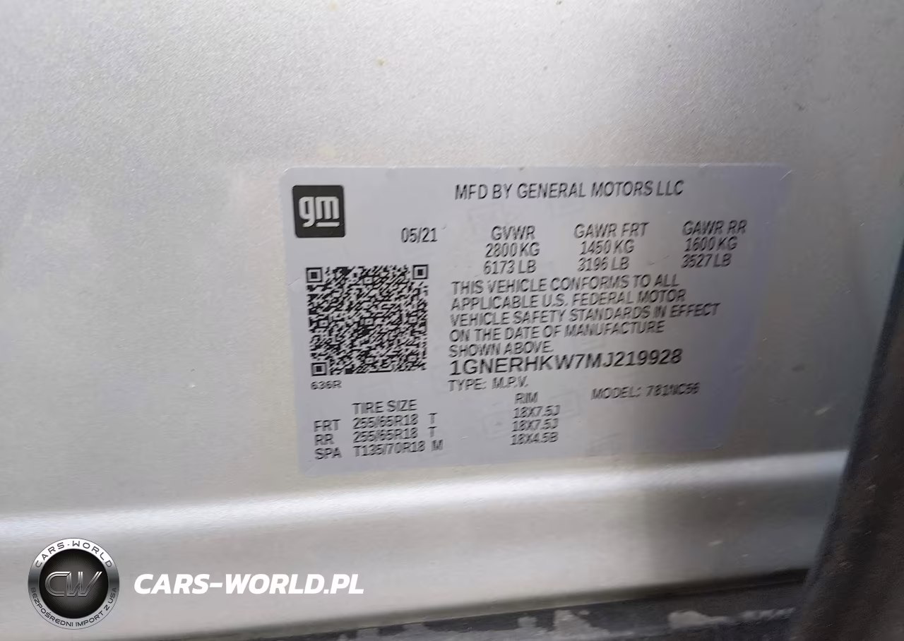 2021 Chevrolet Traverse Fwd Lt Leather VIN:1GNERHKW7MJ219928 - 9