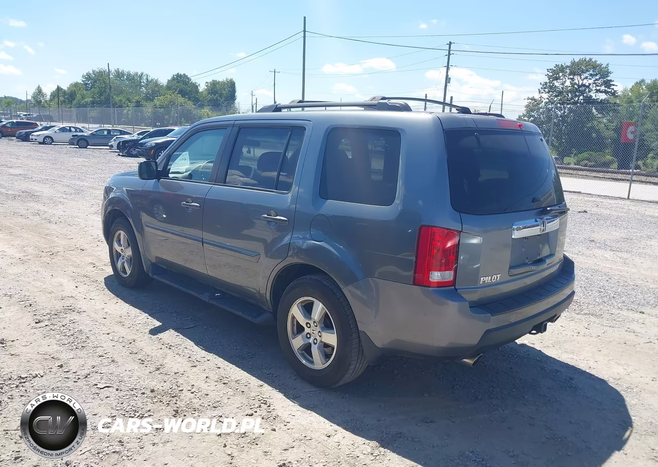 2009 Honda Pilot Ex VIN:5FNYF384X9B023326 - 3
