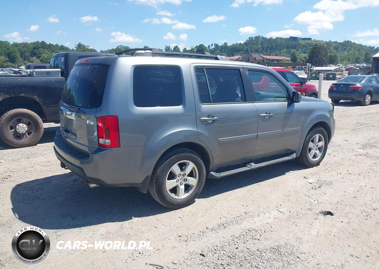 2009 Honda Pilot Ex VIN:5FNYF384X9B023326 - 4
