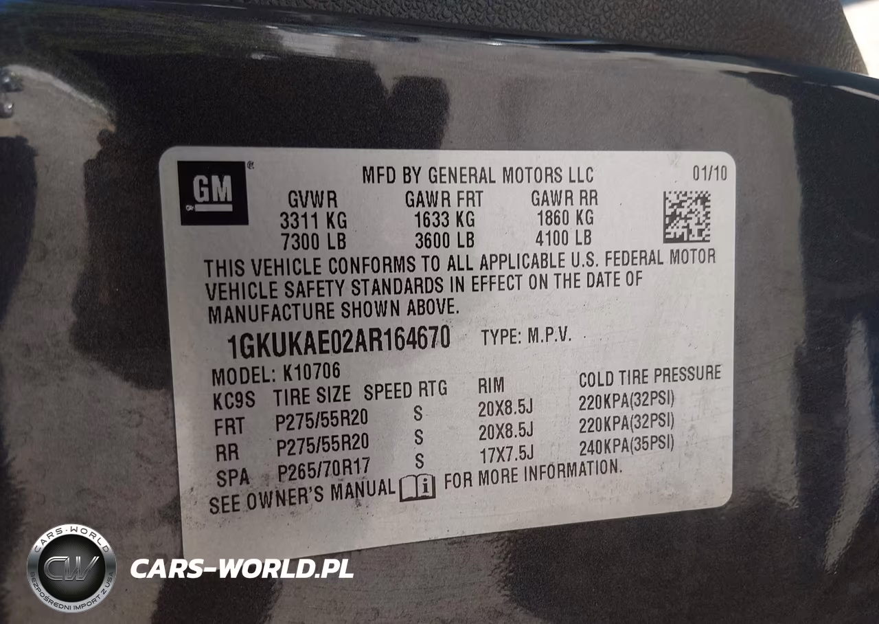 2010 GMC Yukon Sle VIN:1GKUKAE02AR164670 - 9