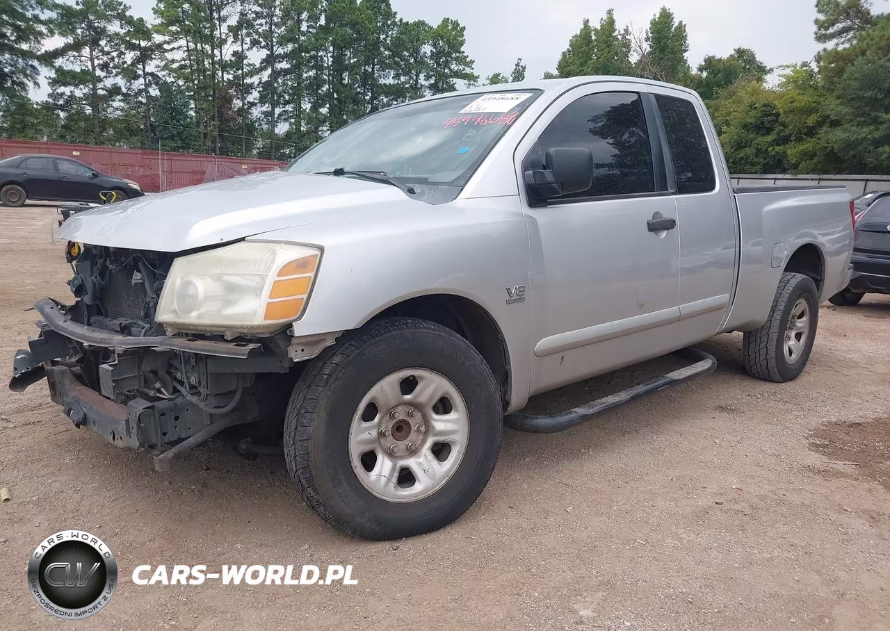 2004 Nissan Titan Xe VIN:1N6AA06A34N567486 - 2