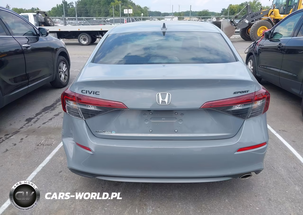 2026 Honda Civic Sport VIN:2HGFE2F56TH534907 - 16