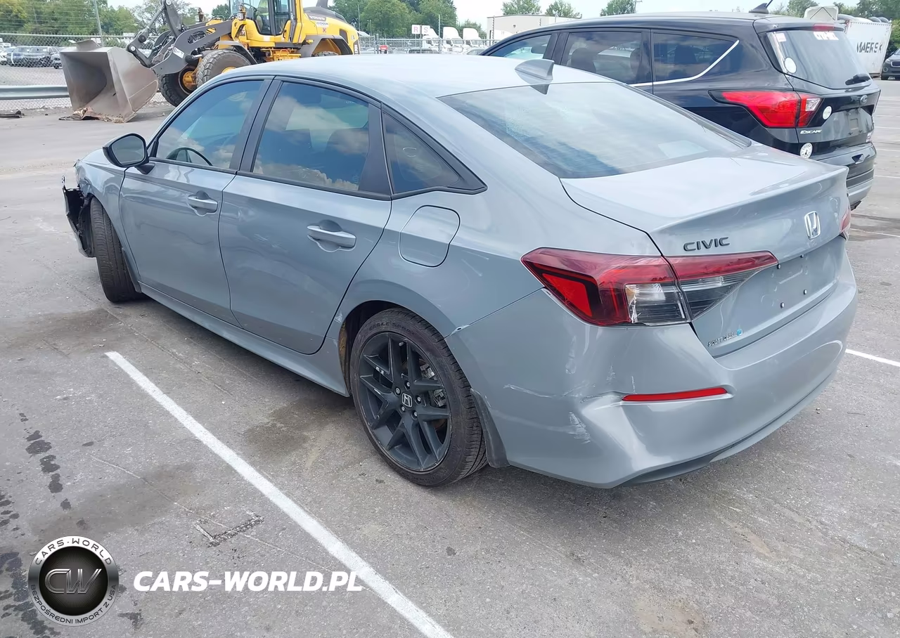 2026 Honda Civic Sport VIN:2HGFE2F56TH534907 - 3