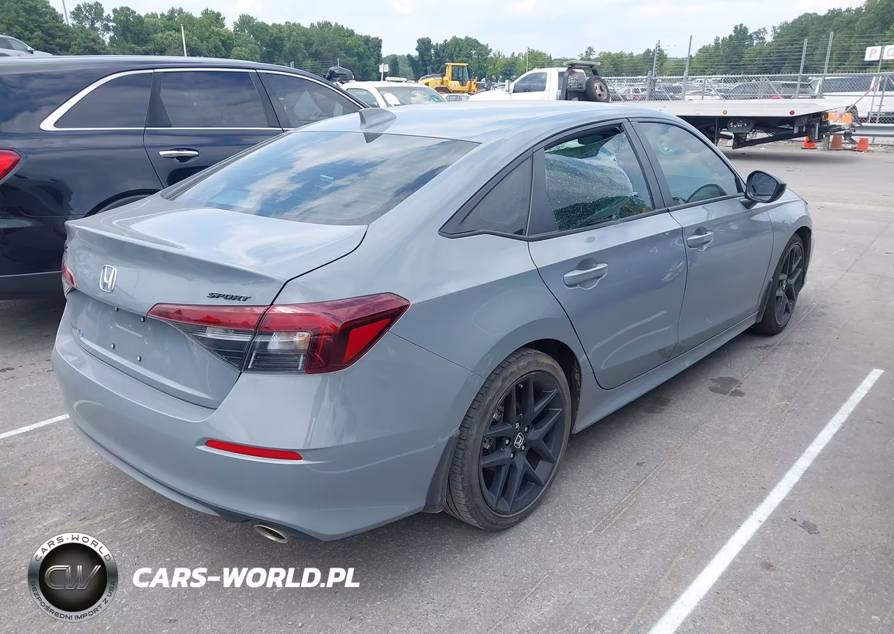 2026 Honda Civic Sport VIN:2HGFE2F56TH534907 - 4