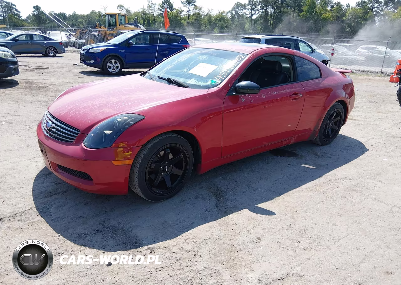 2003 Infiniti G35 Base W-Leather VIN:JNKCV54E93M212943 - 2