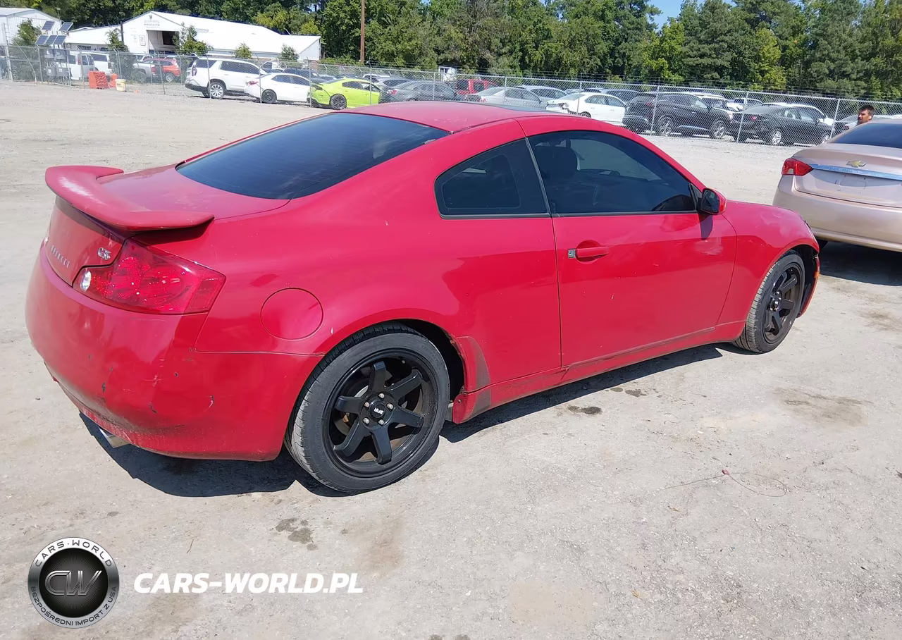2003 Infiniti G35 Base W-Leather VIN:JNKCV54E93M212943 - 4