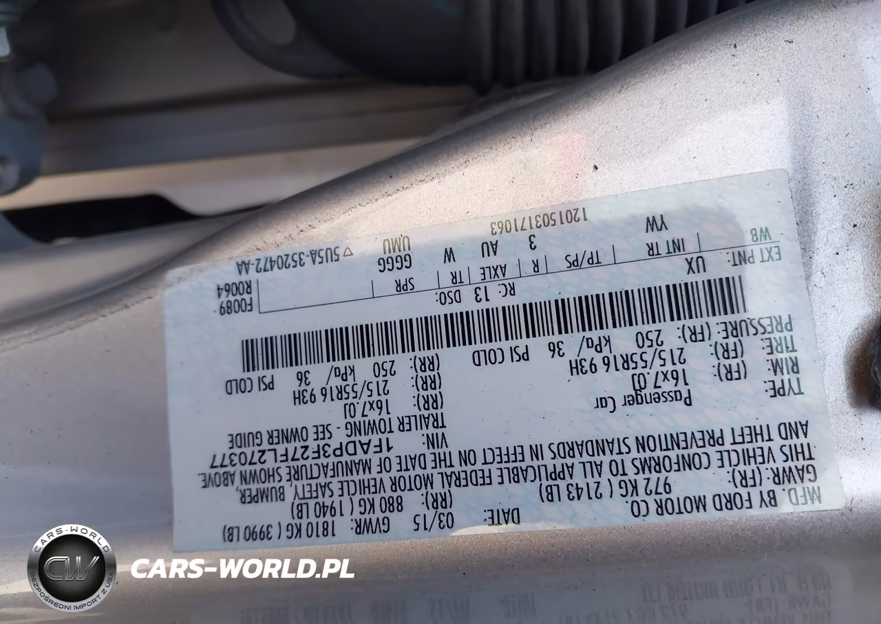 2015 Ford Focus Se VIN:1FADP3F27FL270377 - 9