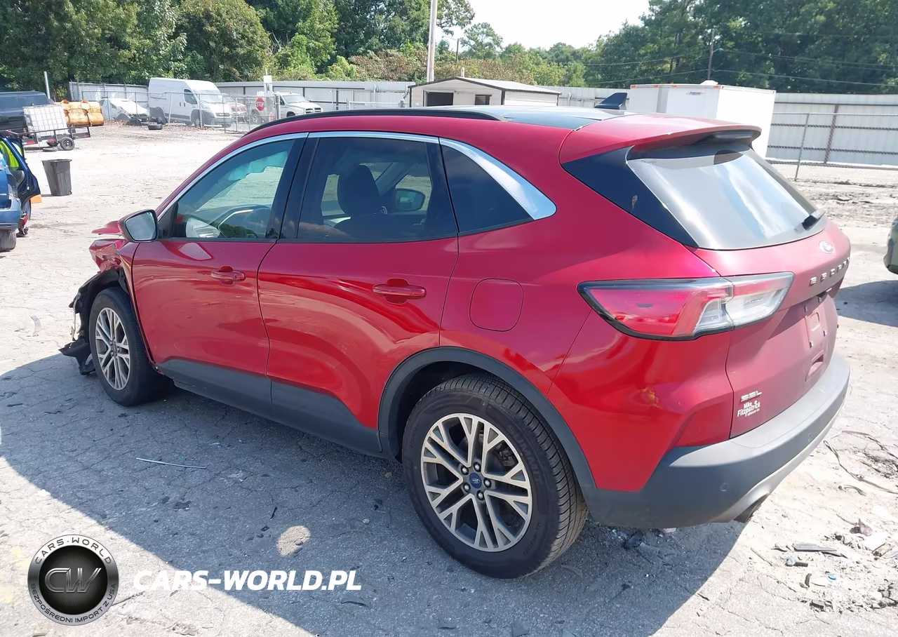 2021 Ford Escape Sel Hybrid VIN:1FMCU0CZXMUB03237 - 3