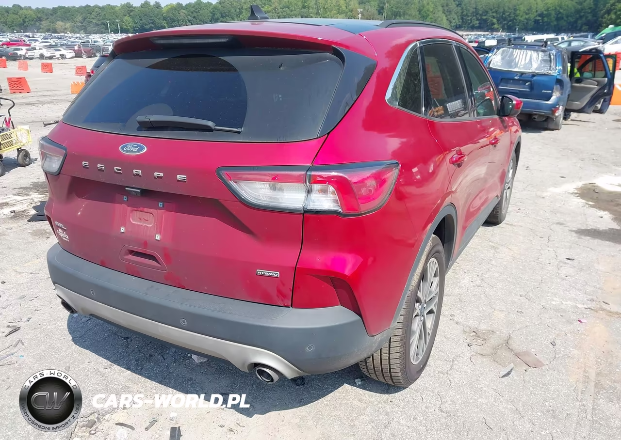 2021 Ford Escape Sel Hybrid VIN:1FMCU0CZXMUB03237 - 4