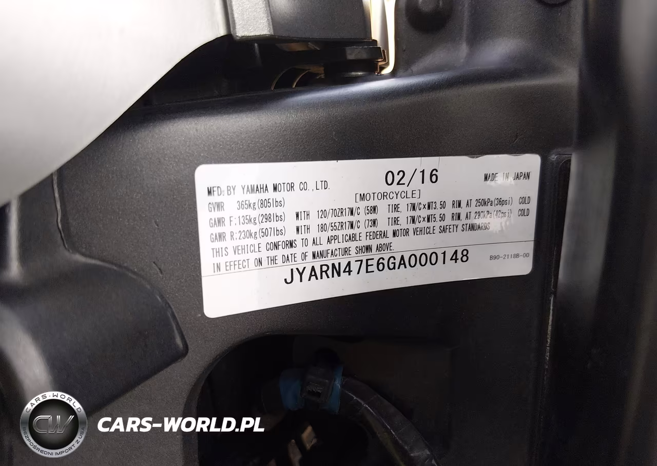 2016 Yamaha Xsr900 60Th Anniversary VIN:JYARN47E6GA000148 - 10
