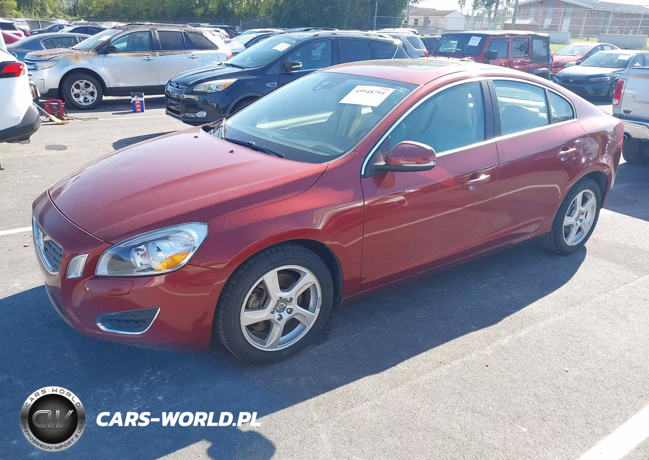 2012 Volvo S60 T5 VIN:YV1622FS1C2054788 - 2
